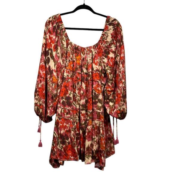 NWTS Olivaceous Off The Shoulder Above The Knee Dress / Size-Medium - Picture 6 of 10